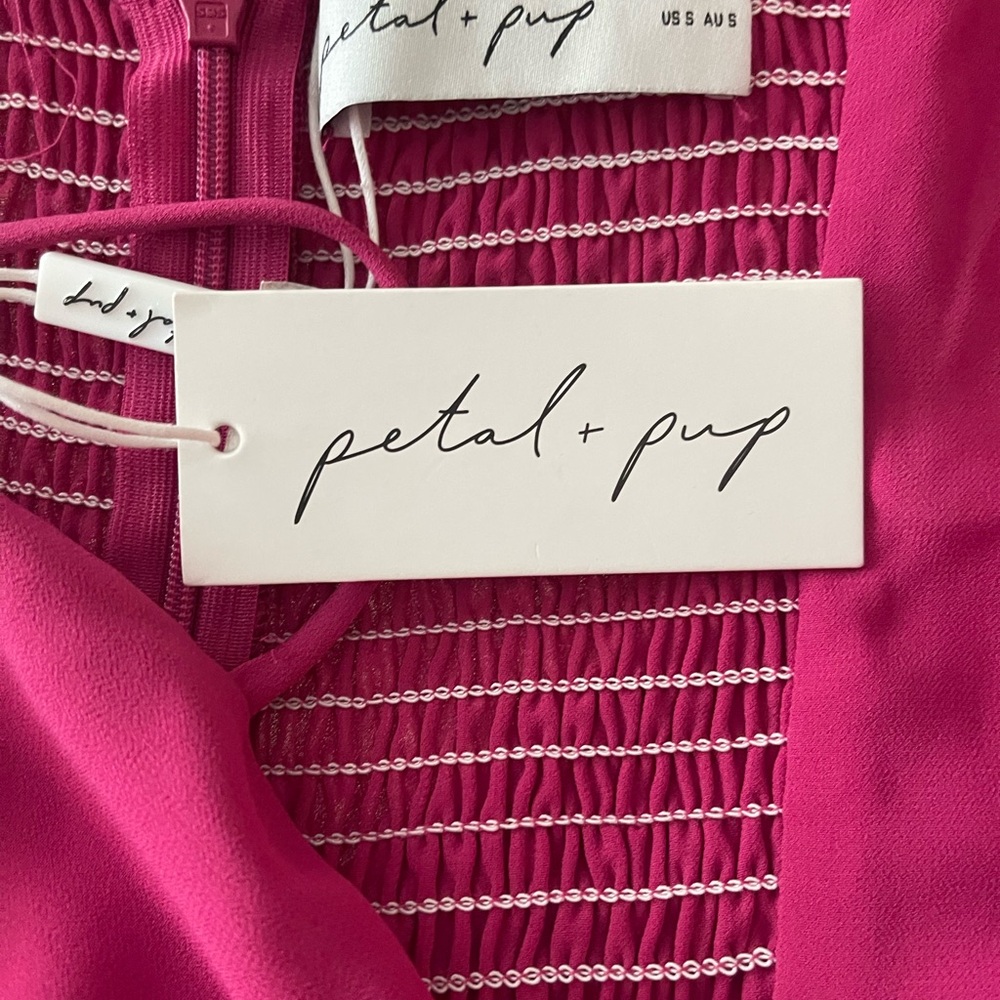 Petal & Pup Vibrant Pink Dress - Picture 3 of 9